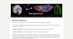 Desktop Screenshot of georgebassellab.com